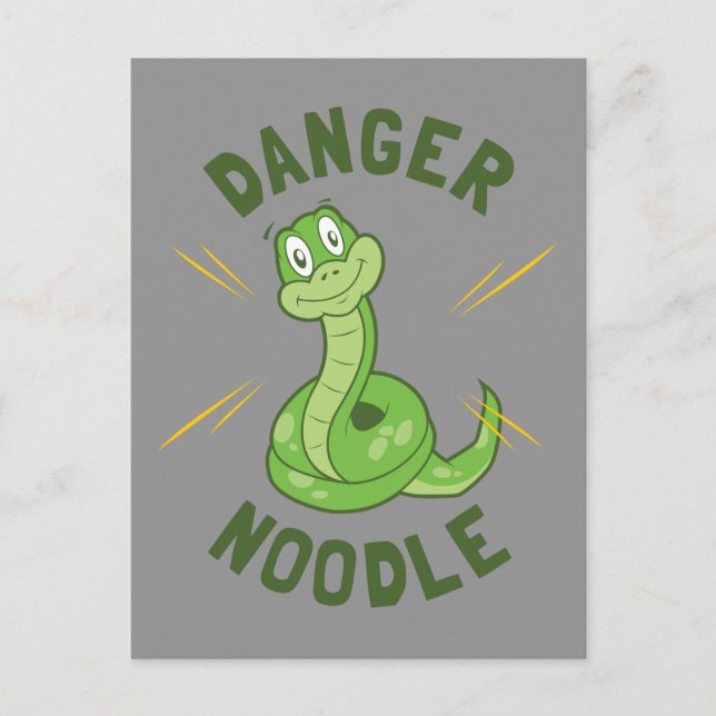 Carte Postale Odeur de danger (Devant)