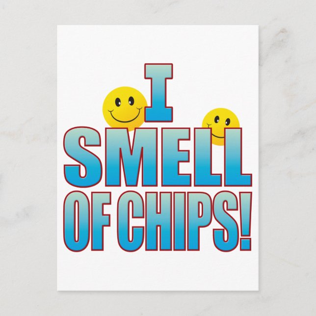 Carte Postale Odeur de frites Vie B (Devant)