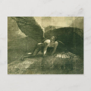 Carte Postale Odilon Redon - Angel tombé