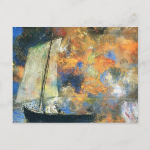 Carte Postale Odilon Redon - Nuages de fleurs