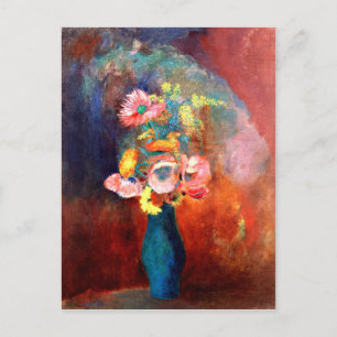 Carte Postale Odilon Redon - Vase Ethérée de Fleurs