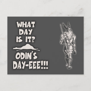 Carte Postale Odin's Day