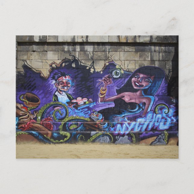 Carte Postale OEil à la fourche (Devant)