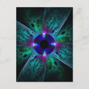 Carte postale Oeil Abstrait