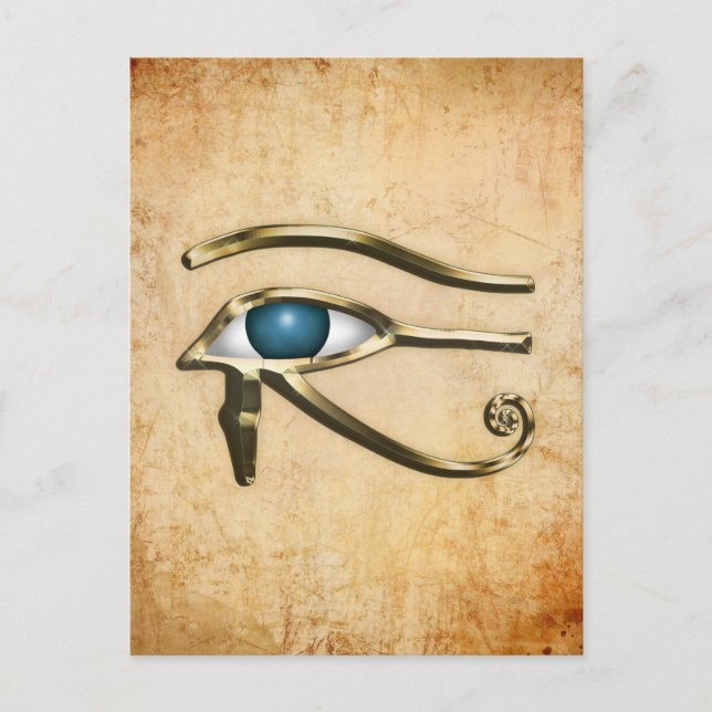 Carte Postale OEil de Horus (Devant)