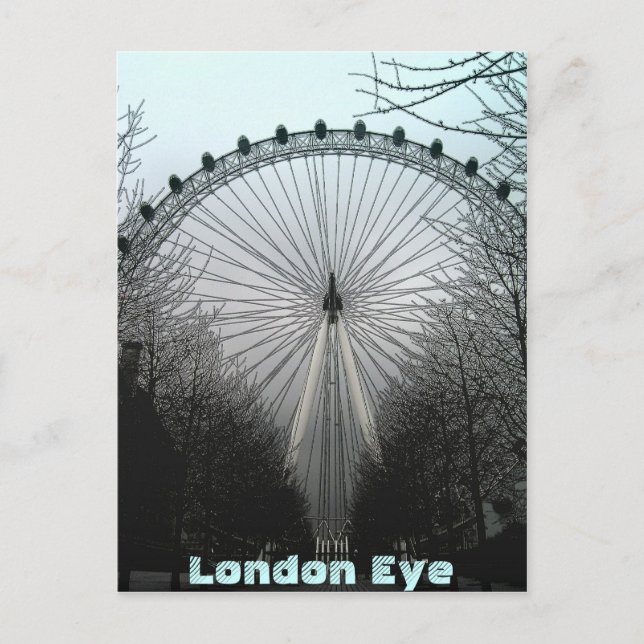 Carte Postale Oeil de Londres (Devant)