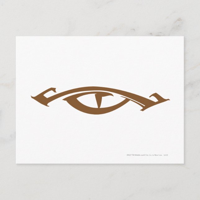 Carte Postale Oeil de Sauron (Devant)