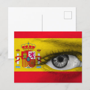 Carte Postale Oeil d'Espagne