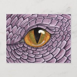 Carte Postale OEil dragon