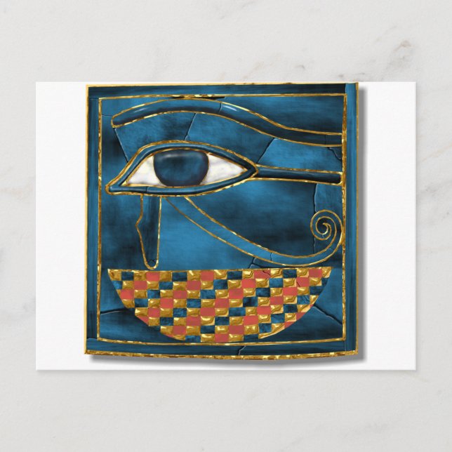 Carte Postale OEil du Sacré Mariage de Horus (Devant)