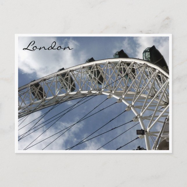 Carte Postale oeil london spoft (Devant)