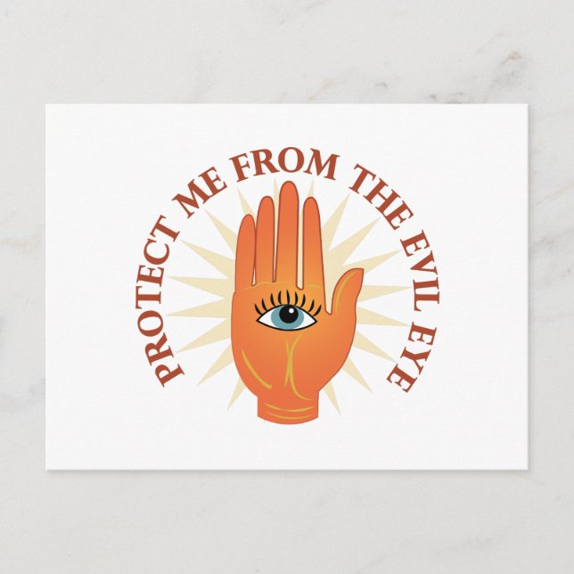 Carte Postale Oeil malin (Devant)