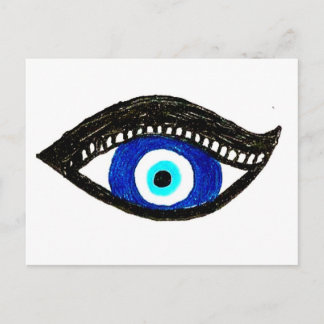 Carte Postale Oeil mauvais