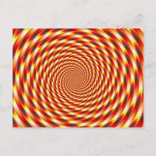 Carte Postale Oeil rouge - Fractal