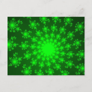 Carte Postale Oeil vert brillant