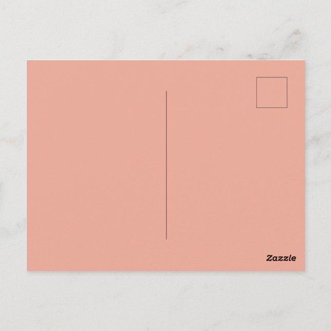 Carte Postale OEuf de chocolat à l'épingle longue (Dos)