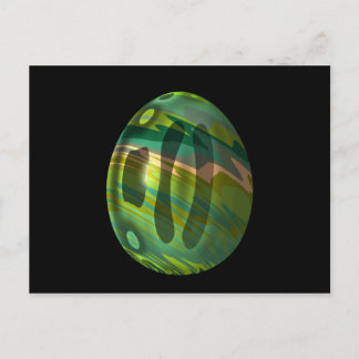 Carte Postale Oeuf psychadélique 4