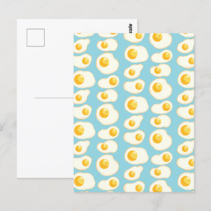 Carte Postale OEufs au plat