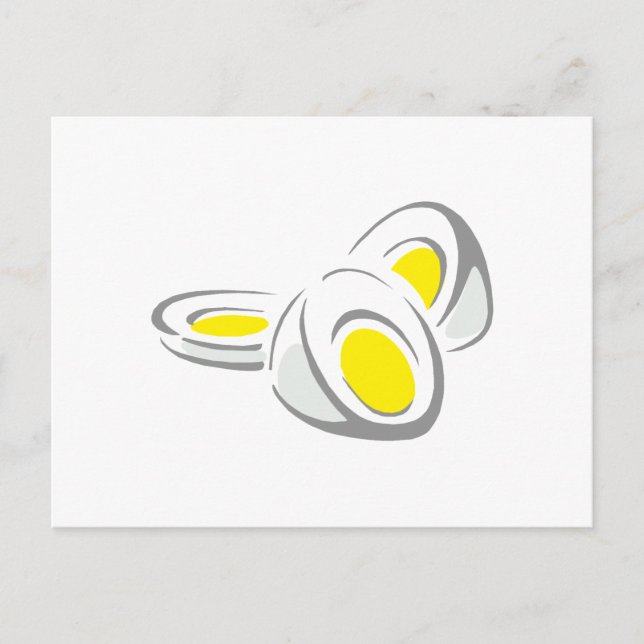 Carte Postale OEufs durs (Devant)