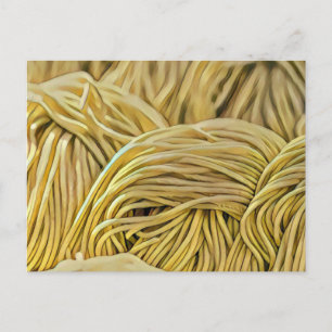 Carte Postale Œuvre d'art pour amateur de Ramen