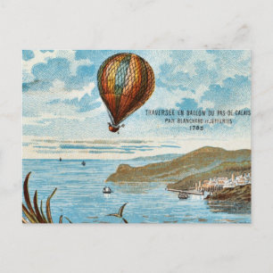Carte Postale Oeuvre de Ballon à air chaud