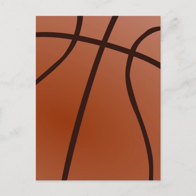 Carte Postale Oeuvre de basket-ball (Devant)