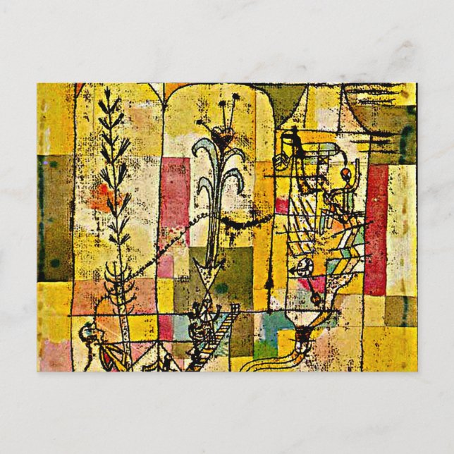 Carte Postale OEuvre de Paul Klee, Conte de Hoffmann (Devant)