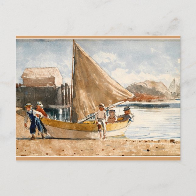 Carte Postale Oeuvre de Winslow Homer, été (Devant)
