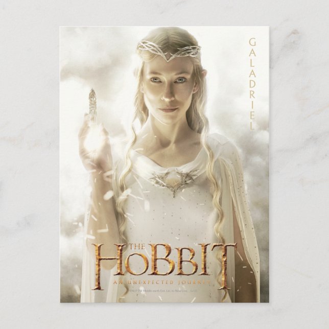 Carte Postale Oeuvre en édition limitée : Galadriel (Devant)