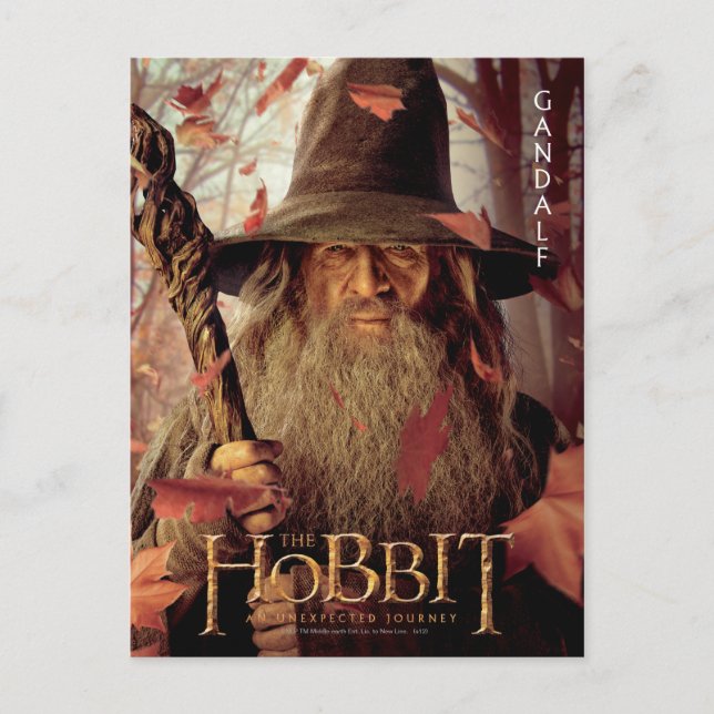 Carte Postale Oeuvre en édition limitée : Gandalf (Devant)