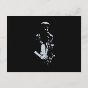 Carte Postale OEuvre musicale saxophone
