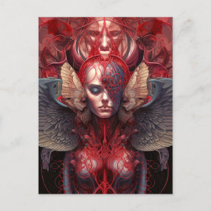 Carte Postale Oeuvre surréaliste Angel