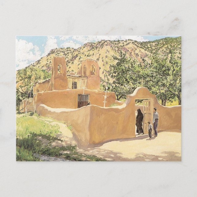 Carte Postale Oferta Para San Esquipula de Walter Ufer (Devant)