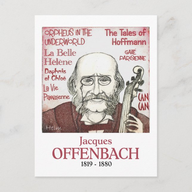 Carte Postale Offenbach (Devant)