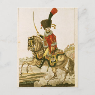 Carte Postale Officer of the Hussars of the Imperial Guard