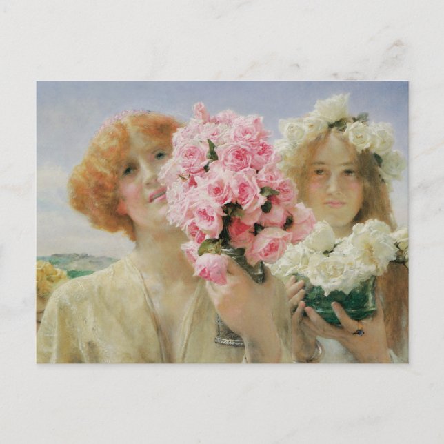 Carte Postale Offre d'été par Sir Lawrence Alma-Tadema (Devant)