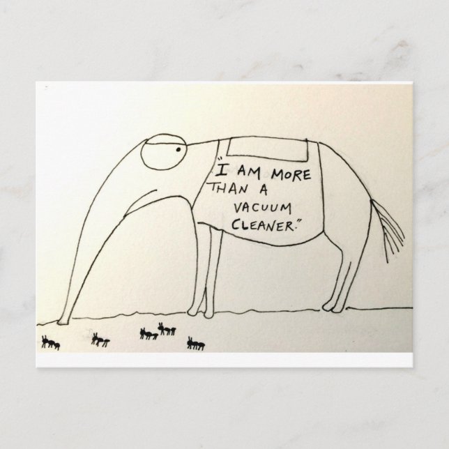 Carte Postale Offres d'Aardvark (Devant)
