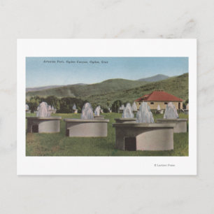 Carte Postale Ogden, UtahVue du parc artésienOgden, Utah