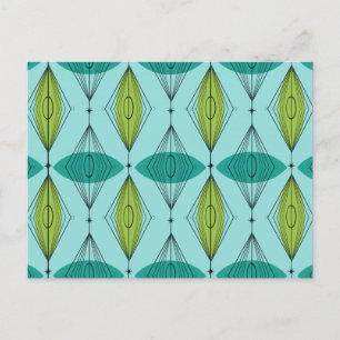 Carte postale Ogee atomique et Starbursts