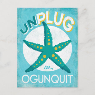 Carte Postale Ogunquit Starfish Beach Nautique
