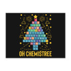 Oh Chemistree Science Sapin de Noël Chimie