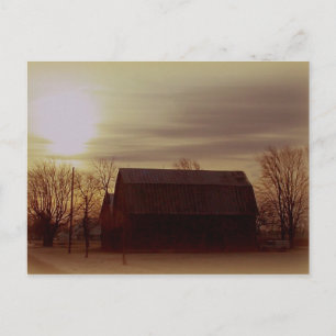Carte Postale Ohio Barn