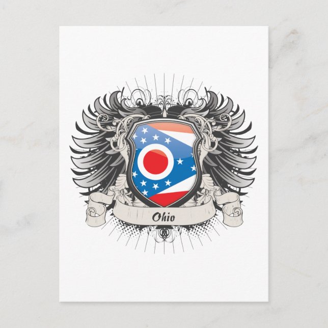 Carte Postale Ohio Crest (Devant)