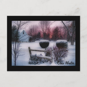 Carte postale Ohio Winter