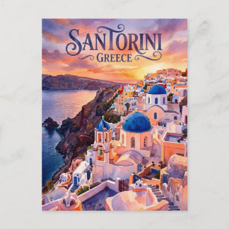 Carte Postale Oia Greece