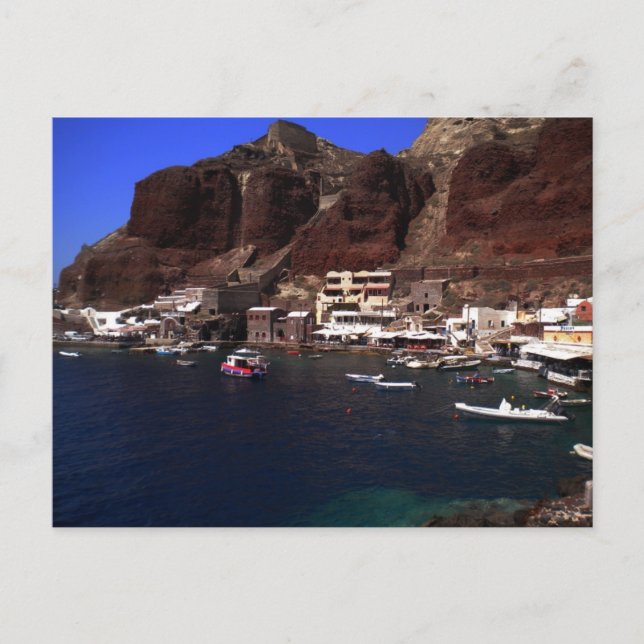 Carte Postale Oia Santorin Grèce (Devant)
