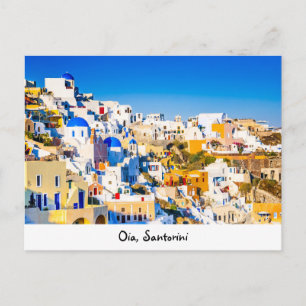 Carte postale Oia Santorini