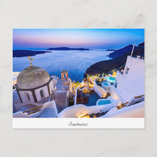 Carte postale Oia Santorini