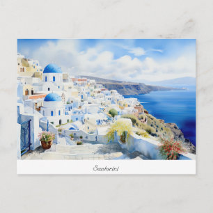 Carte postale Oia Santorini