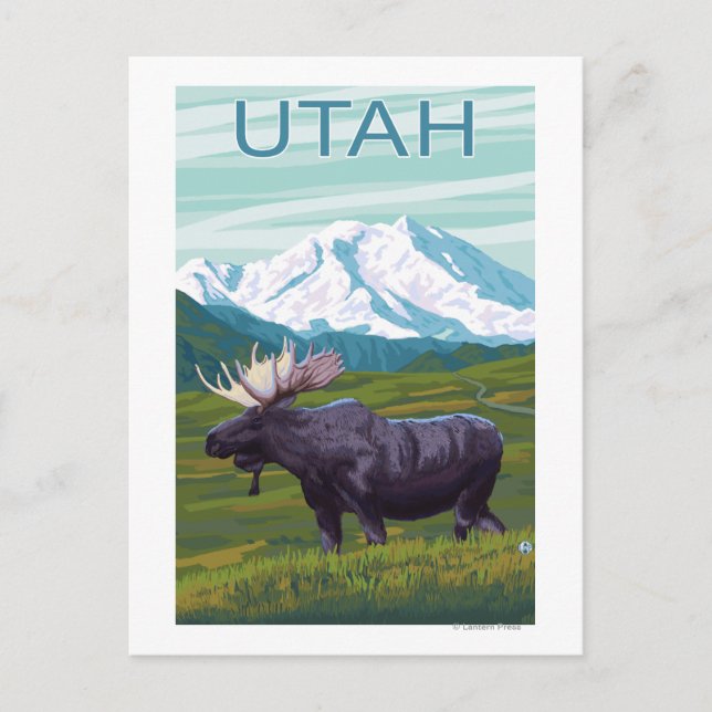 Carte Postale Oie avec MountainUtah (Devant)